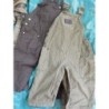 2 salopette TAILLE 18 mois