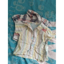 2 chemises mc TAILLE 18 mois