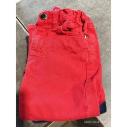 Jean's rouge hetm TAILLE 2a