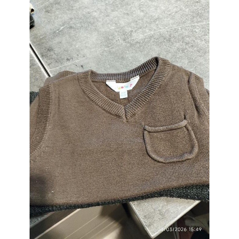 Gilet ssmch marron TAILLE 2a