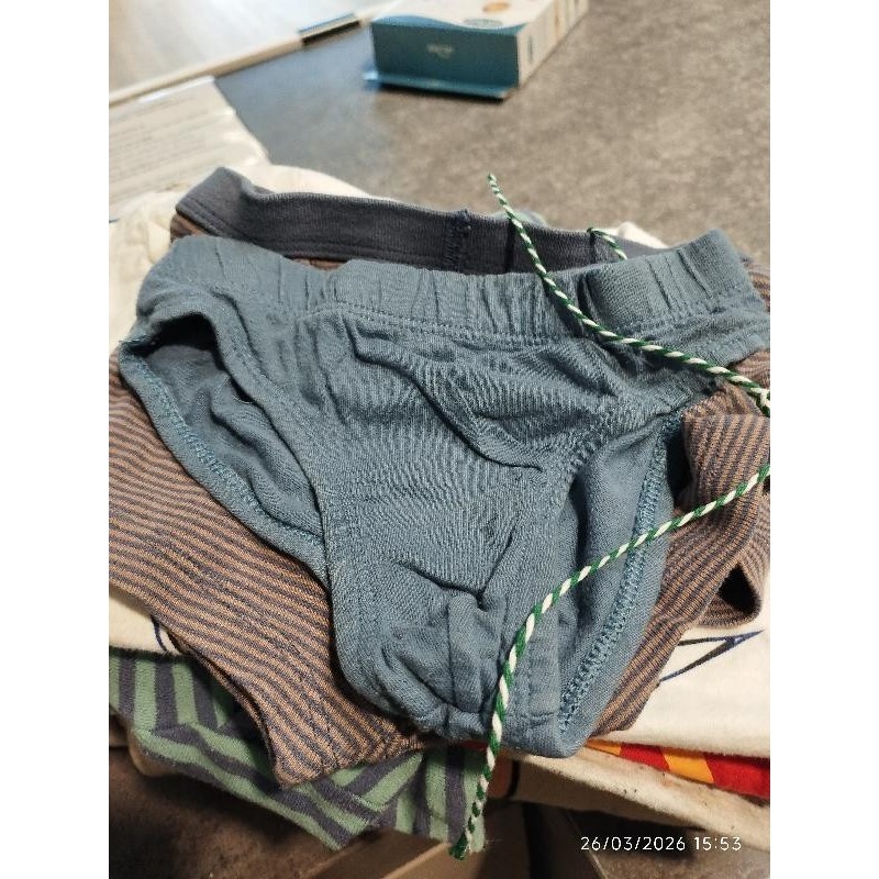 Lot 2 slip/boxer TAILLE 2a