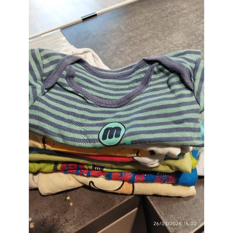 Body mc rayé bleu TAILLE 2a