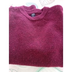 Pull  chaud bordeaux kiabi...