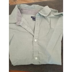 Chemise vert manche longue...