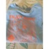 Sweat LH bleu dessin orange TAILLE 12 ans