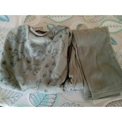 Pyjama chaud Kiabi vert...