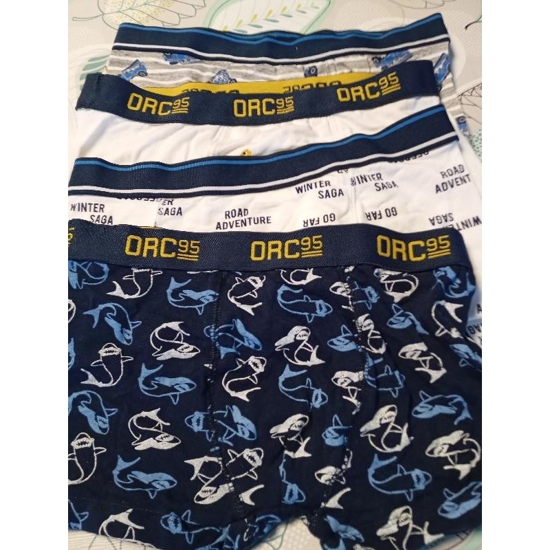 Lot 4 caleçons orchestra TAILLE 10ans