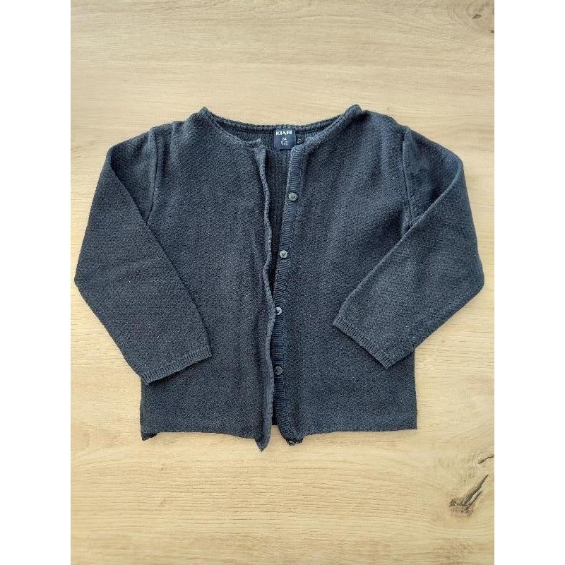 Gilet marine Kiabi 2A  TAILLE 2A 