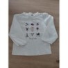T-shirt ML écru S Major 24m  TAILLE 24m 