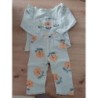 Pyjama 2p vert Gémo 24m  TAILLE 24m 