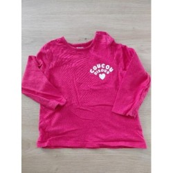 T-shirt rouge Kiabi 18m...