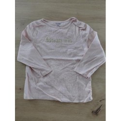 T-shirt ML rose Kiabi 18m...