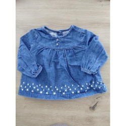 Chemisier jean Vertbaudet...