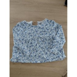 T-shirt ML fleurs Kiabi 18m...
