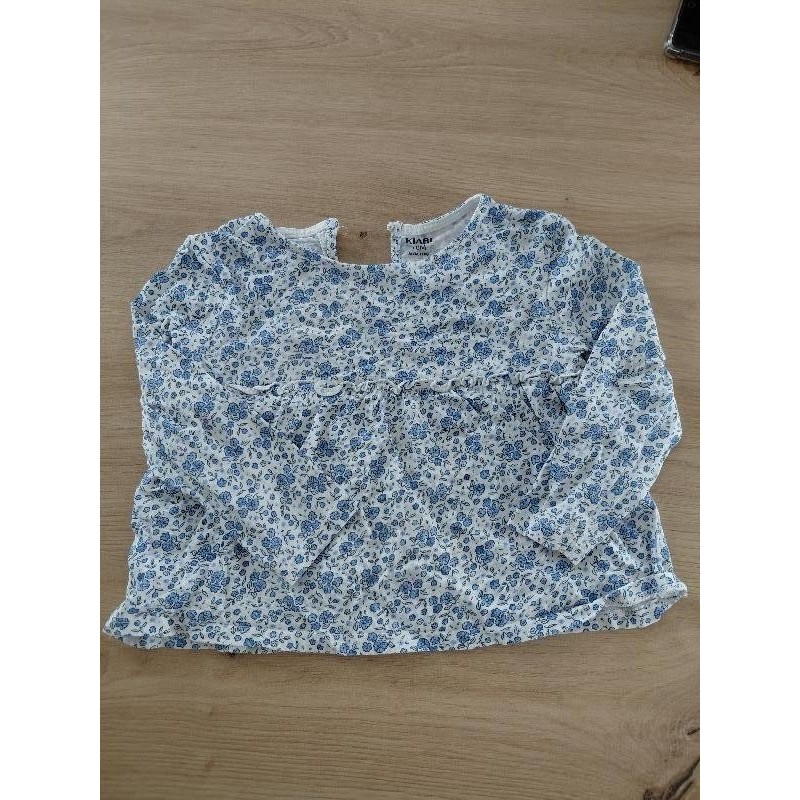 T-shirt ML fleurs Kiabi 18m TAILLE 18m