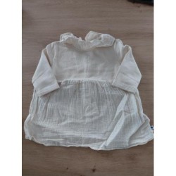 Robe écru Petit Bateau 12m...