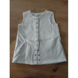Robe blanche 1an TAILLE 1an