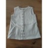 Robe blanche 1an TAILLE 1an