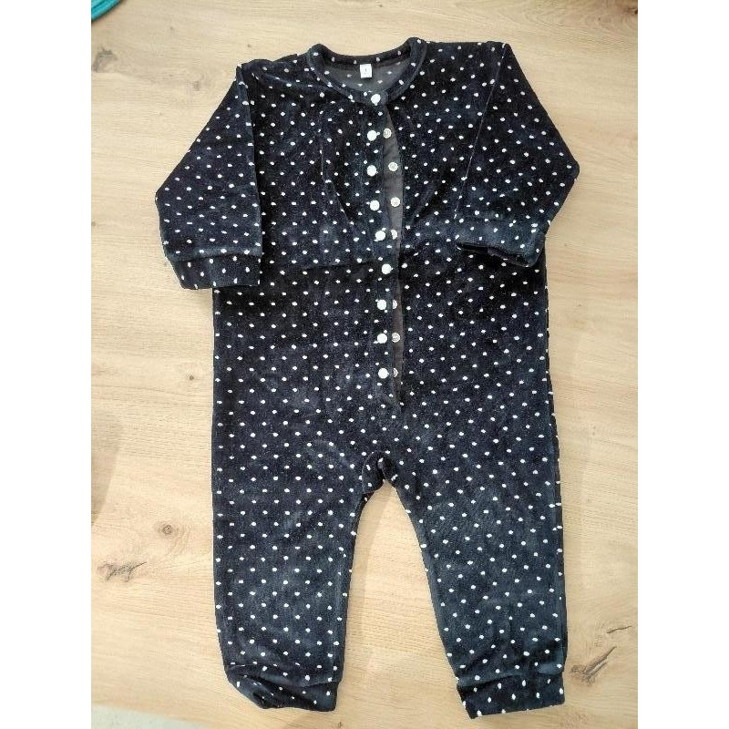 Dors bien noir Agnès B 1an TAILLE 12m