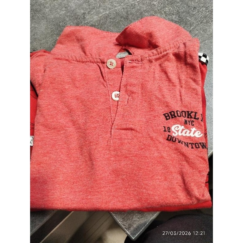 Polo mc saumon  TAILLE 5 a