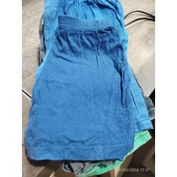 Short bleu coton TAILLE 5 a