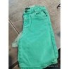 Short jean's vert TAILLE 5 a