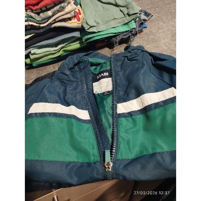 Veste vert bleu TAILLE 5 a