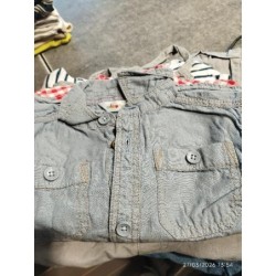 Chemise bleu kid TAILLE 18 m