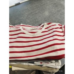 Tshirt ml rayée rouge...
