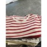 Tshirt ml rayée rouge TAILLE 18m