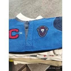 Polo ml bleu TAILLE 18m