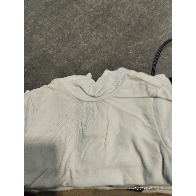 Tshirt ml blanc TAILLE 18m