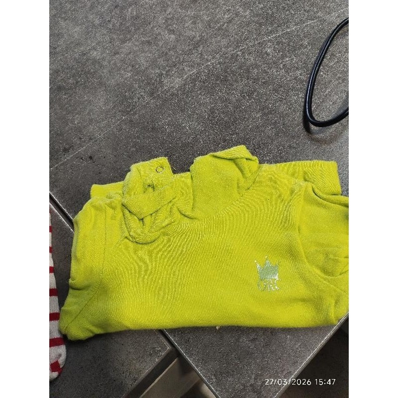 Tshirt ml vert  TAILLE 18m