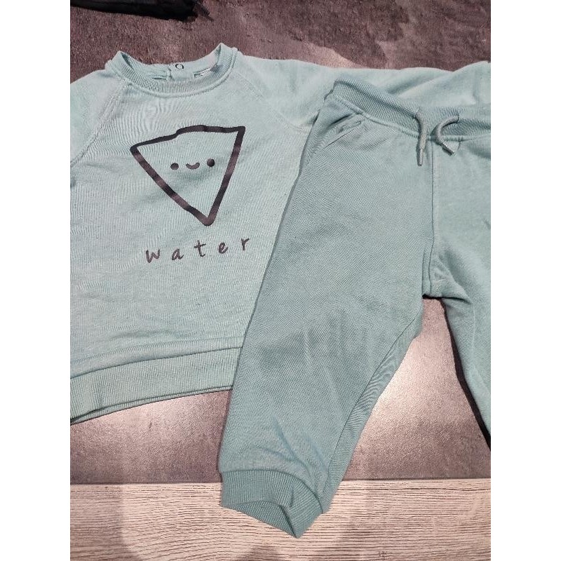 Ensemble orchestra bleu clair  TAILLE 18 mois