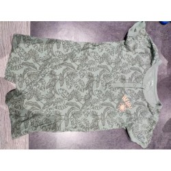 Combi short kaki 36 mois...