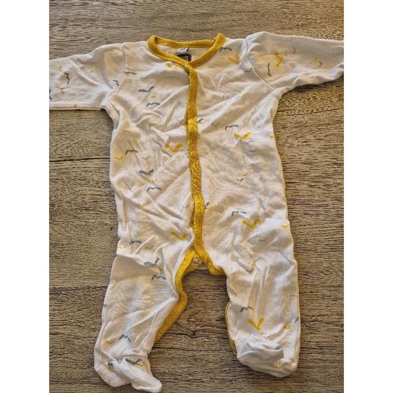 Pyjama trois kilos sept blancj TAILLE 6mois