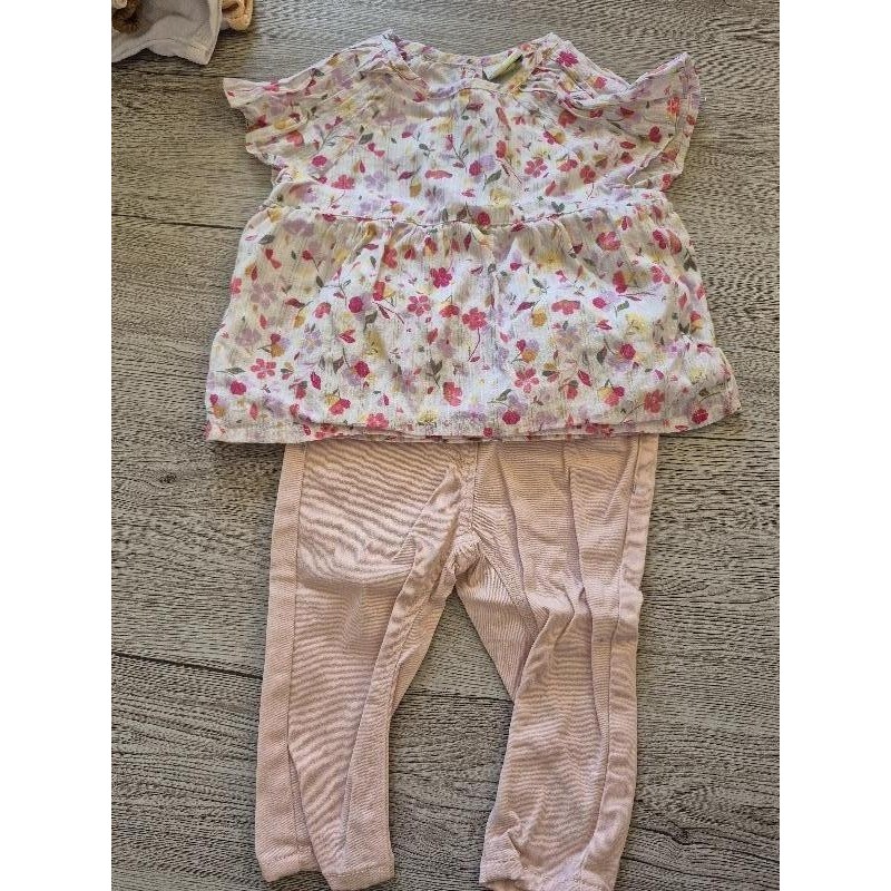 Ensemble jeans tee-shirt rose TAILLE 9mois