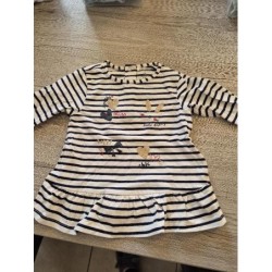 Robe rayure noir orchestra...