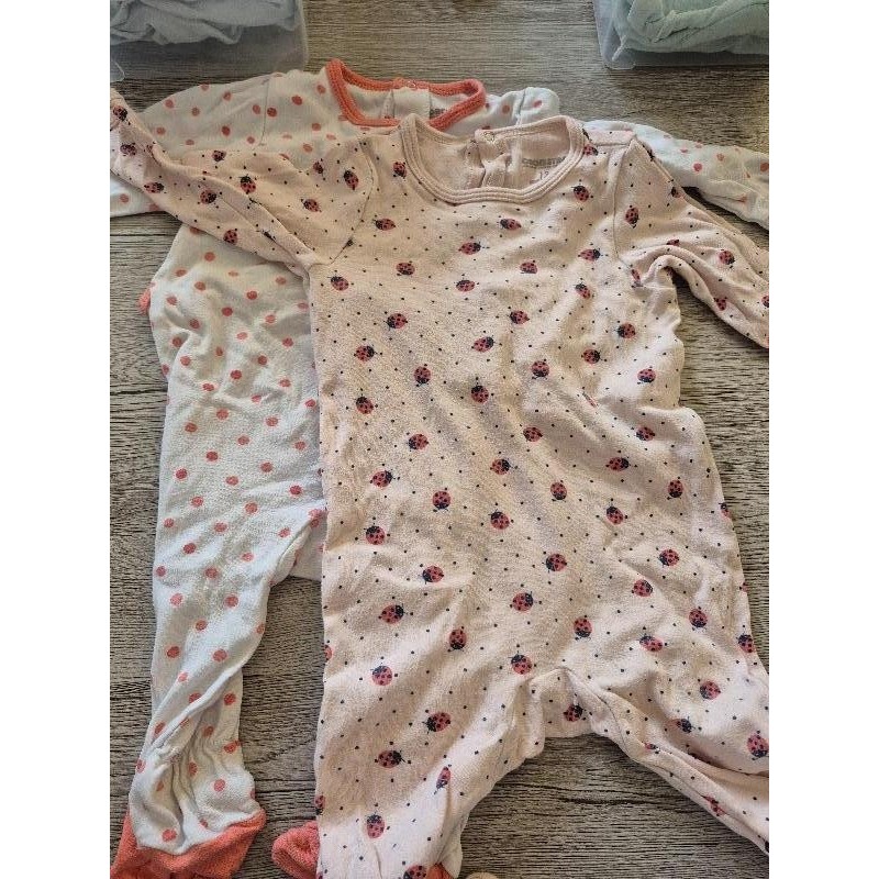Lot de 2Pyjama rose orchestra  TAILLE 12mois