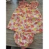 Robe fleurs avec culotte serge TAILLE 12mois