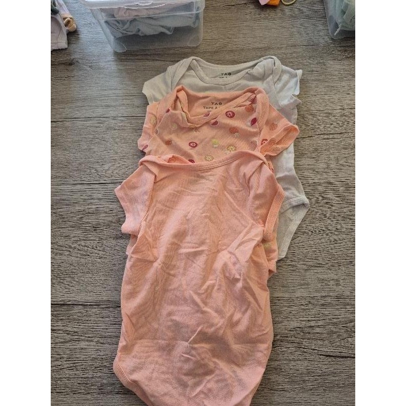  L3 by manche courte TAO rose  TAILLE 12mois