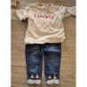 Ensemble jeans tee-shirt  TAILLE 18mois