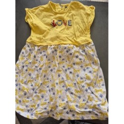 Robe jaune sucre d'orge...