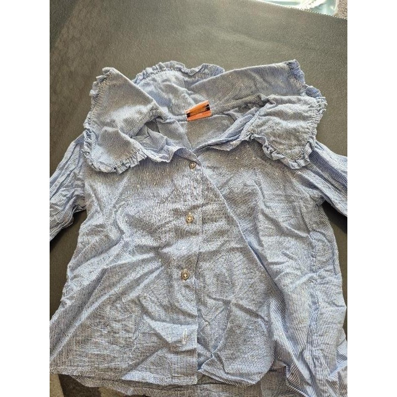 Chemisier bleu paillette TAO TAILLE 24mois