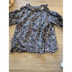 Chemisier TAO été bleu...