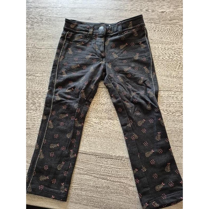Jeans noir ananas orchestra  TAILLE 3ans