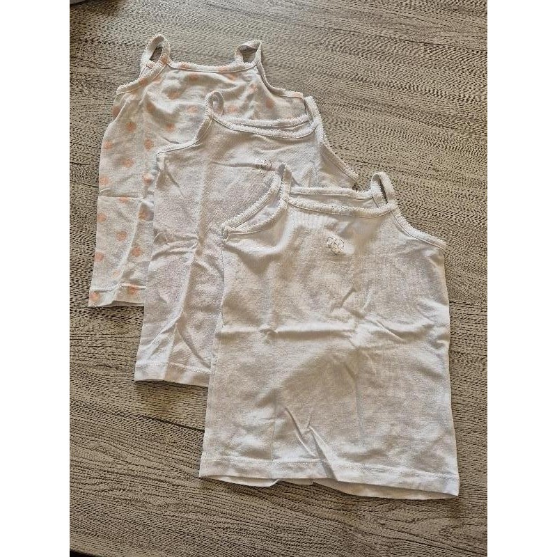 Lot 3 Tee-shirt bretelles orchestra  TAILLE 3ans