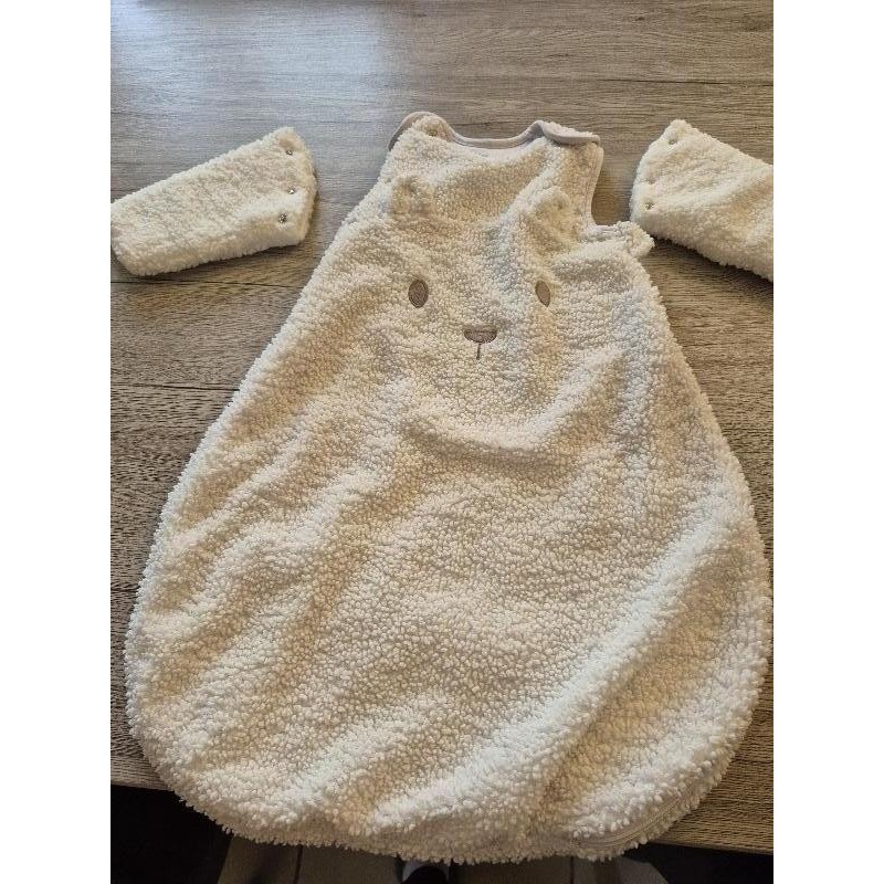 Gigoteuse hiver avec manche TAILLE 0-6mois