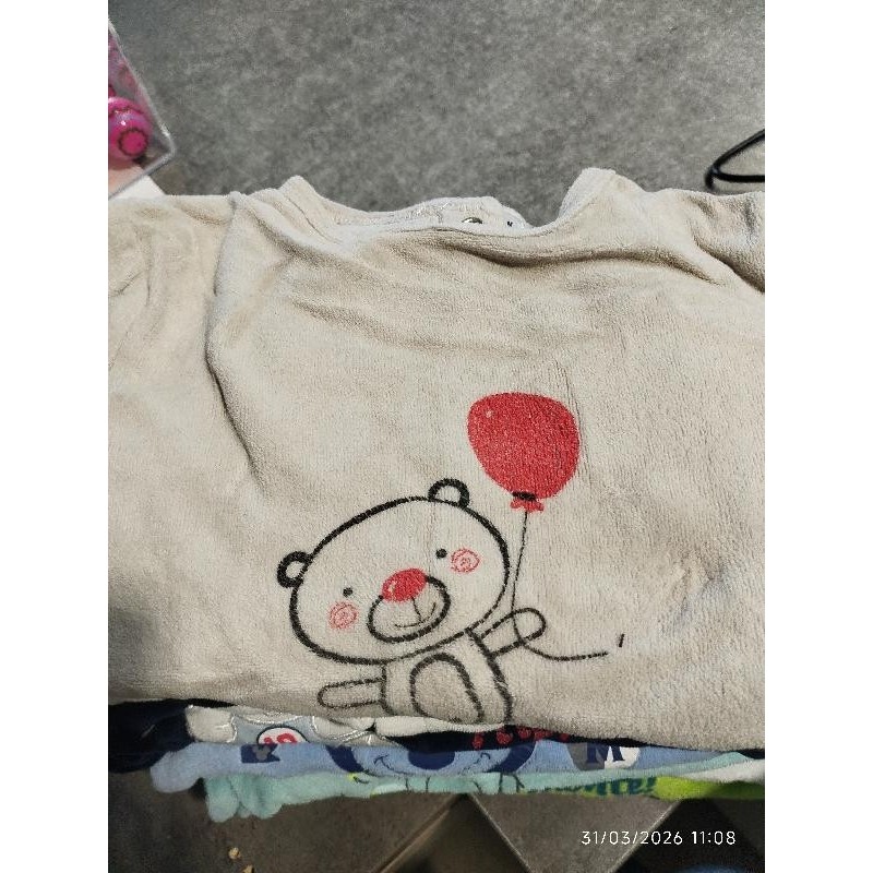 Pyjamas gris ours TAILLE 18m