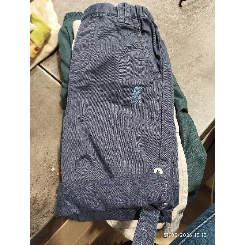 Short bermuda bleu TAILLE 12 mois